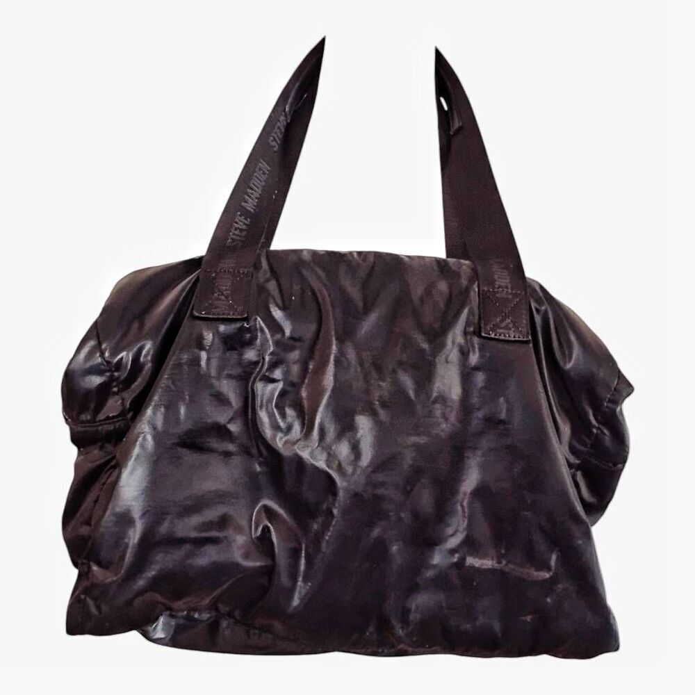 Steve Madden Brandy Black Tote Bag